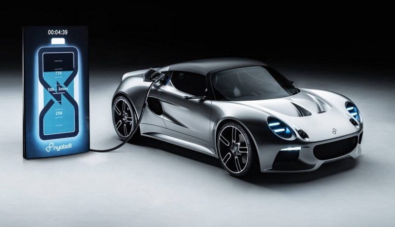 Nyobolt Unveils Concept Electric Car with 6-Minute Charging Time