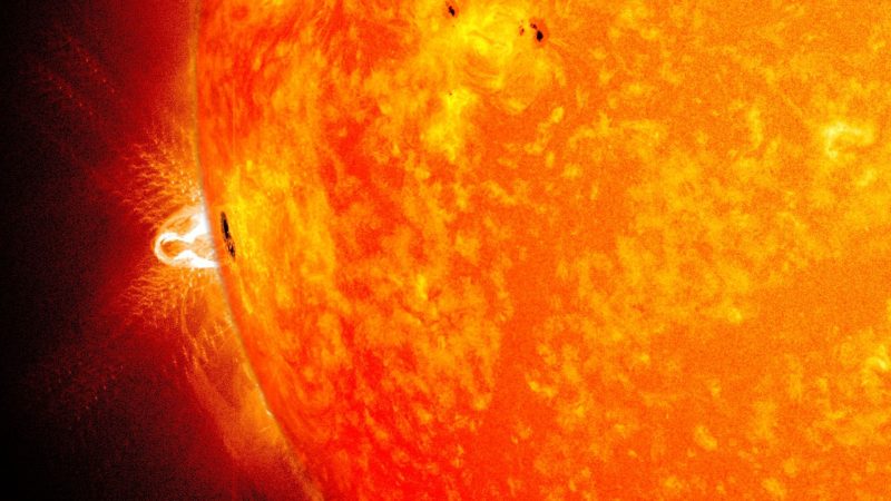 NASA Observes Sunspot Groups and Solar Flares Pose Potential Threats