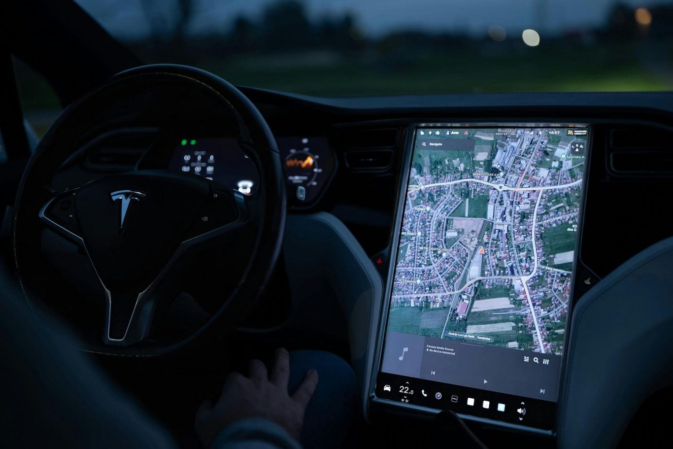 Tesla and Baidu Secure Approval for Jointly Developed Driver-Assistance Map in China